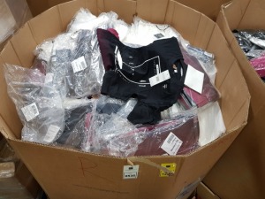 FULL PALLET OF VARIOUS CLOTHING IE NEXT JUMPERS, BURTON MENSWEAR JEANS AND URBAN OUTWEARS KIDS T-SHIRTS