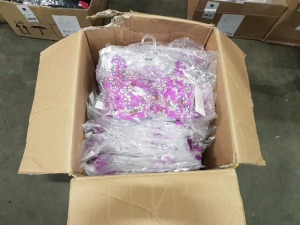 50 X BRAND NEW BAGGED LEPEL STRAWBERRY BRA'S (VARIOUS SIZES IE 32D,32DD,32C ETC) - IN ONE BOX