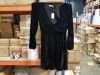 12 X BRAND NEW BAGGED WOMENS BLACK OASIS DRESSES ( 2 X RATIO PACKS OF 1- XS, 2-S, 2-M AND 1-L) TOTAL RRP £600.00