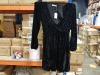 12 X BRAND NEW BAGGED WOMENS BLACK OASIS DRESSES ( 2 X RATIO PACKS OF 1- XS, 2-S, 2-M AND 1-L) TOTAL RRP £600.00