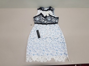 4 X SIZE 8 TOPSHOP DRESSES RRP £120.00 EACH