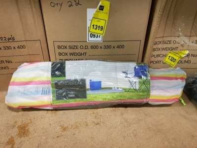 24 X BRAND NEW TESCO WINDBREAKERS IN 4 BOXES