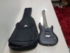 REDWOOD ELECTRIC GUITAR IN MATT BLACK FINISH WITH AN ARMADILLO CARRY CASE