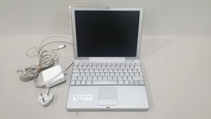 APPLE POWERBOOK G4 LAPTOP APPLE X O/S INCLUDES CHARGER