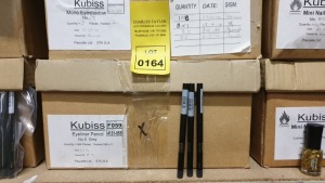 APPROX 1162 X VARIOUS KUBISS COSMETICS CONTAINING KUBISS MONO EYESHADOW NO. 18, MONO EYESHADOW NO. 25 AND EYELINER PENCIL NO. 05 RRP £2324.00