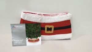 60 X 64CM SANTA BELT TREE SKIRT IN 5 BOXES