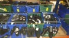 APPROX £600 RETAIL VALUE OF CHILDRENS BLACK FOOTWEAR IN VARIOUS STYLES & SIZES IN 5 TRAYS (NOT INCLUDED) - NOTE: ITEMS ARE SIMPLE MAGNETIC SECURITY TAGGED