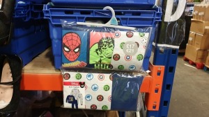 APPROX 48 X TWIN PACKS OF CHILDRENS 13-14 Y DISNEY BOYS PYJAMAS RRP £17 PER PACK (TOTAL RRP £816) IN 4 TRAYS (NOT INCLUDED)