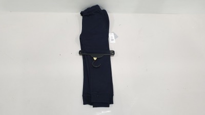 50 X BRAND NEW PACKS OF 2 NAVY BLUE JOGGERS SIZE - 7-8YEARS