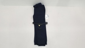 50 X BRAND NEW PACKS OF 2 NAVY BLUE JOGGERS SIZE - 7-8YEARS