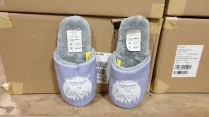 24 X PAIRS OF MARY POPPINS DESIGN SLIPPERS SIZE 5 - IN 3 CARTONS