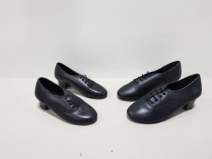 20 X PAIRS OF TAP SHOES UK IN ASSORTED SIZES IE 10 X SIZE 7, 4 X SIZE 6 AND 6 X SIZE 3