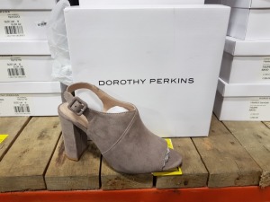 15 X BRAND NEW BOXED (DOROTHY PERKIN'S) WOMEN'S SHOES IN VARIOUS STYLES/SIZES RRP FROM £28.OO - £79.00 PER PAIR