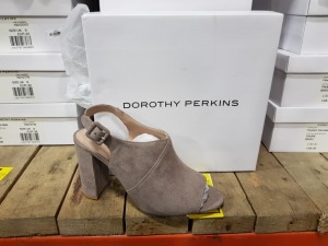 15 X BRAND NEW BOXED (DOROTHY PERKIN'S) WOMEN'S SHOES IN VARIOUS STYLES/SIZES RRP FROM £28.OO - £79.00 PER PAIR