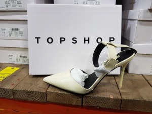 15 X BRAND NEW BOXED (TOPSHOP) WOMEN'S SHOES IN VARIOUS STYLES/SIZES RRP FROM £28.00 - £79.00 PER PAIR