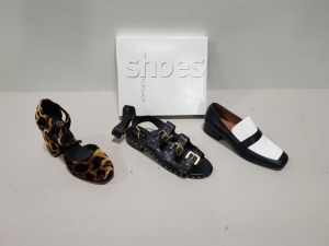 15 X BRAND NEW BOXED (TOPSHOP) WOMEN'S SHOES IN VARIOUS STYLES/SIZES RRP FROM £28.00 - £79.00 PER PAIR