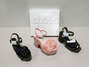 15 X BRAND NEW BOXED (TOPSHOP) WOMEN'S SHOES IN VARIOUS STYLES/SIZES RRP FROM £28.00 - £79.00 PER PAIR