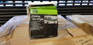 400 X (AUTO CARE) FOLDING SUN SHADE - CONTAINED IN 5 BOXES