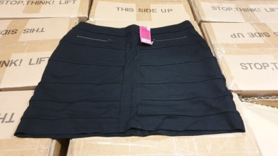 APPROX 36 X BRAND NEW BLACK SKIRTS PRETTY POLLY