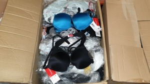 APPROX 100 X BRAND NEW BRAS BHS, TRIUMPH AND GOSSARD ETC