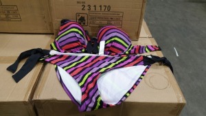 APPROX 100 X BRAND NEW BIKINI TOPS AND PANTS FREYA- FANTASIE AND POUR MOI ETC