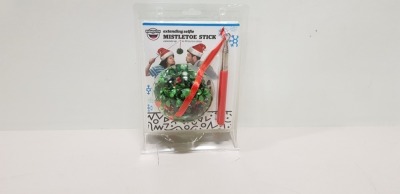 APPROX 90 X EXTENDING SELFIE MISTLETOE STICKS IN 5 CARTONS