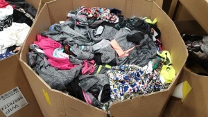 FULL PALLET OF SPORTS/GYM GEAR IN VARIOUS STYLES AND SIZES