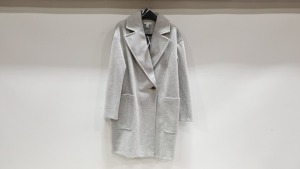 15 X BRAND NEW TOPSHOP WOMENS GREY COATS/JACKETS IN SIZES UK 8 10 12