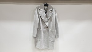 15 X BRAND NEW TOPSHOP WOMENS GREY COATS/JACKETS IN SIZES UK 8 10 12