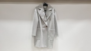 15 X BRAND NEW TOPSHOP WOMENS GREY COATS/JACKETS IN SIZES UK 8 10 12