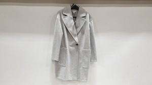 15 X BRAND NEW TOPSHOP WOMENS GREY COATS/JACKETS IN SIZES UK 8 10 12