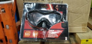 50 X STAR WARS SWIMMING MASK IN 3 CARTONS AND 14 LOOSE