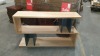 1 X (TERENCE CONRAN) BALANCE LOW SHELVING IN OAK/GREY H690XL1200XW300 *NOTE-NO BOX