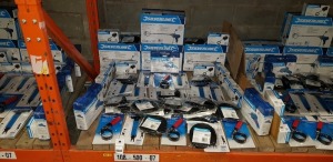 50+ SILVERLINE TOOL LOT CONTAINING 4 X SILVERLINE DIY 850 W PLASTER MIXER, 10 X MINI SOLDERING STATION 8W, 13 X TRIM REMOVAL TOOL, 3 X SOLDERING GUN KIT 6PCE 100W, 4 X OIL FILTER WRENCH 57-65MM AND 15 X UNIVERSAL CAR SUN SHADES 2PCE