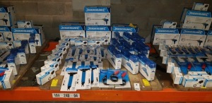 50+ SILVERLINE TOOL LOT CONTAINING 4 X SILVERLINE DIY 850 W PLASTER MIXER, 12 X MINI SOLDERING STATION 8W, 20 X TRIM REMOVAL TOOL, 10 X SOLDERING GUN KIT 6PCE 100W AND 3 X OIL FILTER WRENCH 57-65MM