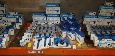 50+ SILVERLINE TOOL LOT CONTAINING 4 X SILVERLINE DIY 850 W PLASTER MIXER, 12 X MINI SOLDERING STATION 8W, 20 X TRIM REMOVAL TOOL, 10 X SOLDERING GUN KIT 6PCE 100W AND 3 X OIL FILTER WRENCH 57-65MM