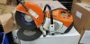 1 X STIHL T5 410 SAW WITH 3 X UNIVERSAL FIT CUTTING DISCS 300 X 3 X 20MM