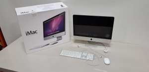 BOXED APPLE IMAC ALL IN ONE PC INTEL CORE I5 2.5GHZ PROCESSOR APPLE O/S 21.5 SCREEN 500GB HARD DRIVE INCLUDES KEYBOARD AND MOUSE