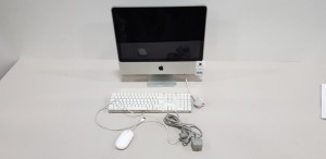 APPLE IMAC ALL IN ONE PC APPLE O/S 21.5 SCREEN INCLUDES KEYBOARD AND MOUSE