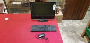 LENOVO C205 ALL IN ONE PC WINDOWS 7 500GB HARD DRIVE 18.5" LED SCREEN WITH KEYBOARD & MOUSE