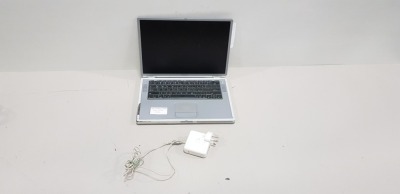 APPLE POWERBOOK G4 LAPTOP APPLE X SOFTWARE INCLUDES CHARGER