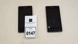 2 X SONY XPERIA PHONES (FOR SPARES)