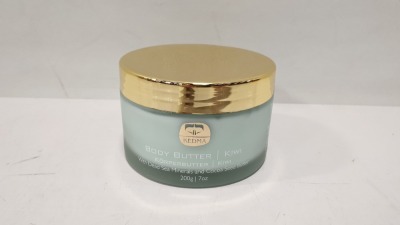 4 X BRAND NEW KEDMA KIWI BODY BUTTER WITH DEAD SEA MINERALS AND NATURAL OILS PARABEN-FREE 200g/ 7OZ