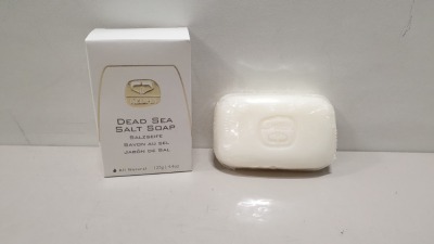 12 X BRAND NEW BOXED KEDMA DEAD SEA SALT SOAP 125G / 4.4 OZ