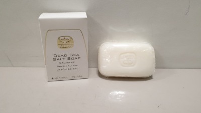 12 X BRAND NEW BOXED KEDMA DEAD SEA SALT SOAP 125G / 4.4 OZ