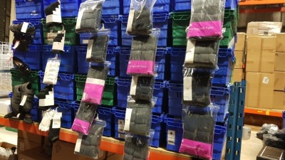 £500 MIN RETAIL PRICED BRAND NEW CHILDRENS TIGHTS IN VARIOUS AGES - NOTE SIMPLE MAGNETIC SECURITY TAGGED ON SOME PACKS - IN 5 TRAYS (NOT INC)