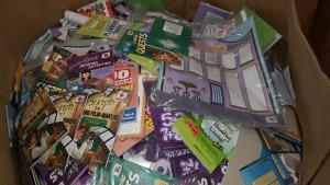 FULL PALLET CONTAINING BRAND NEW ASSORTED EDUCATIONAL/STATIONERY EQUIPMENT IE LEARNING QUESTS FOR GIFTED PUPILS, TTS SENSATIONAL READING ACTIVITIES, EDUCATIONAL VELCRO FRENCH LEARNING CAFÉ POSTER, TTS NUMBER COUNTS BOOK, TTS SCRIPTS FOR YOUNG FILM MAKERS 