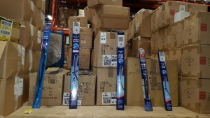 APPROX 200 X MIXED (BLUECOL) WIPER BLADES IN VARIOUS STYLES/SIZES - CONTAINED IN 5 BOXES