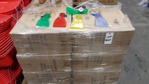 APPROX 1,728 BRAND NEW ICE SCRAPERS IN VARIOUS COLOURS - CONTAINED IN 24 BOXES ON FULL PALLET