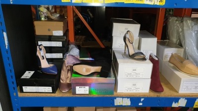 15 X BRAND NEW LADIES SHOES IN VARIOUS STYLES AND SIZES IE AX PARIS UK SIZE 4D, SOLE DIVA UK SIZE 4E AND 5 AND DAISY STREET UK SIZE 3